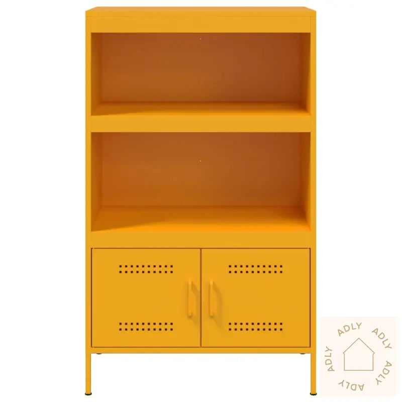 Highboard Sennepsgul 68X39X113 Cm Stål
