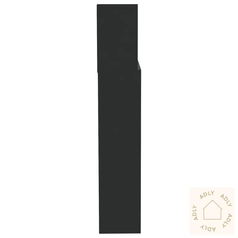 Sengegavlskap Svart 200X19X103,5 Cm