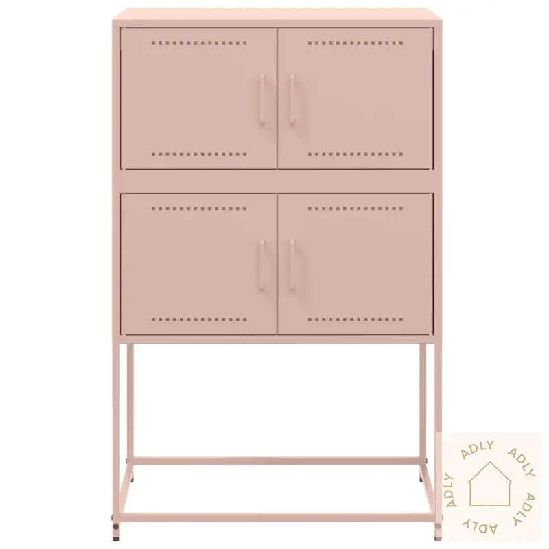Skjenk Rosa 68,5X38,5X107 Cm Stål