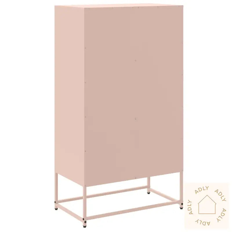 Skjenk Rosa 68,5X38,5X123,5 Cm Stål
