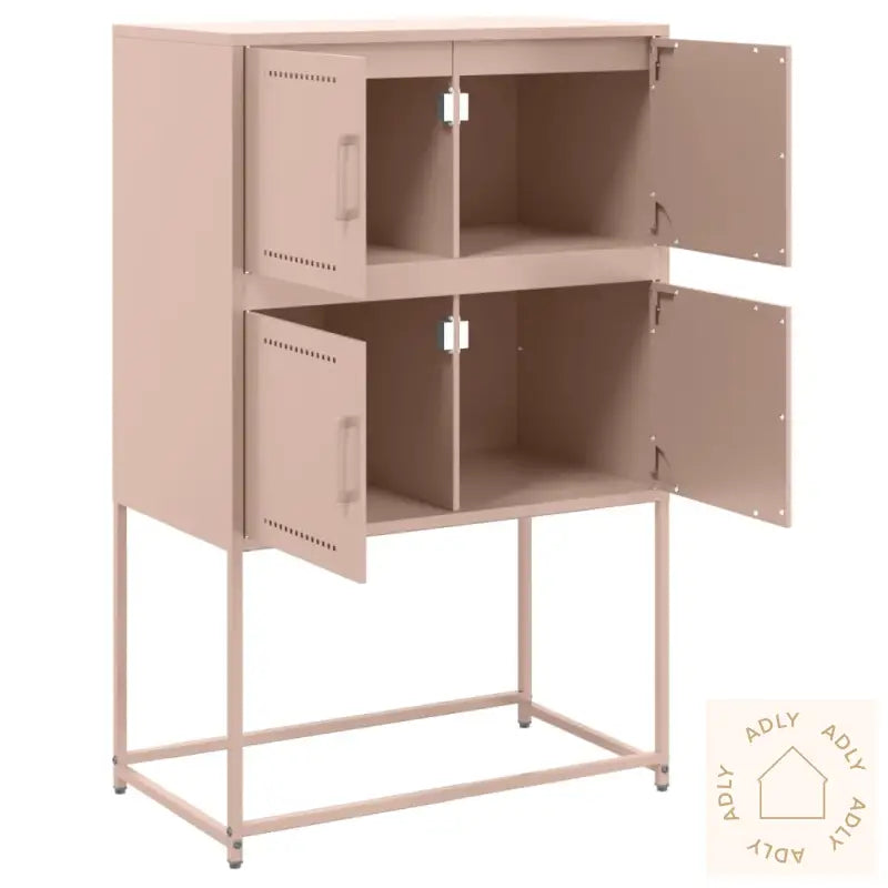Skjenk Rosa 68,5X38,5X107 Cm Stål