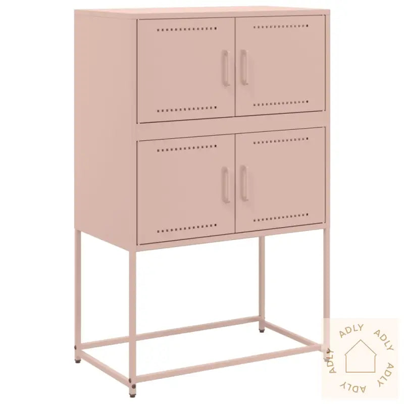 Skjenk Rosa 68,5X38,5X107 Cm Stål