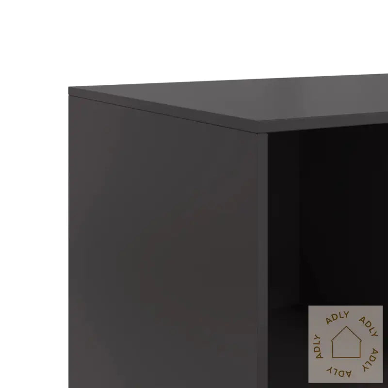 Skjenk Svart 99X39X73 Cm Stål