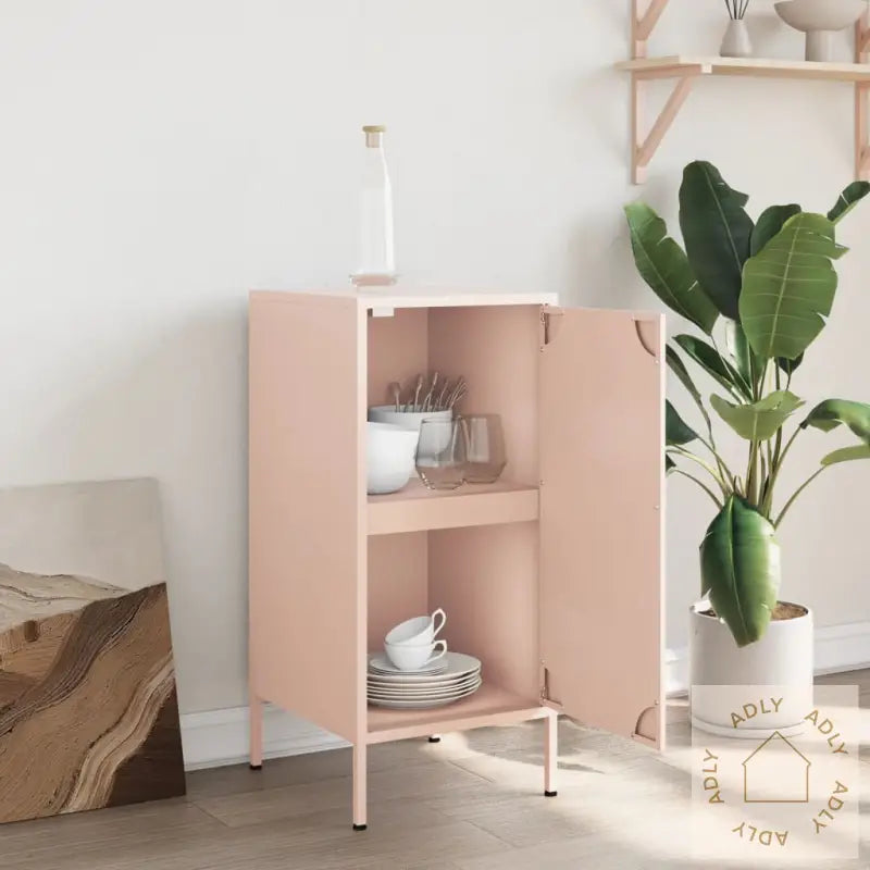 Skjenk Rosa 36X39X79 Cm Stål