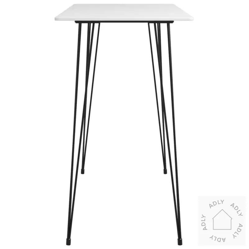 Barbord Hvit 120X60X105 Cm