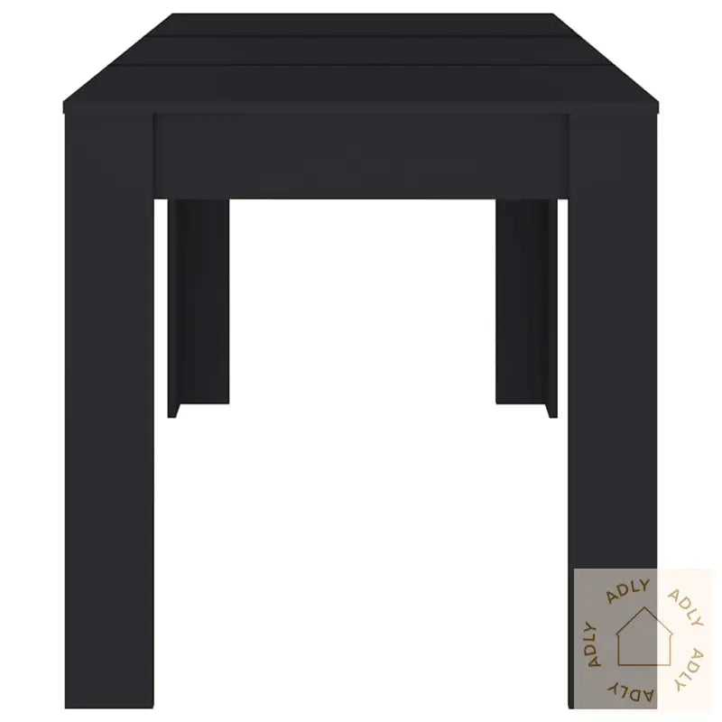 Spisebord Svart 140X74,5X76 Cm Sponplate