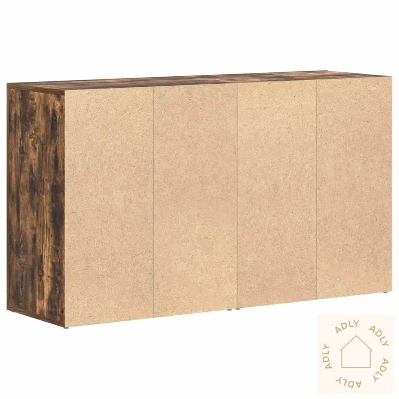 Sideboard Røkt Eik Konstruert Tre 120 X 36 X 69 Cm Sideboard