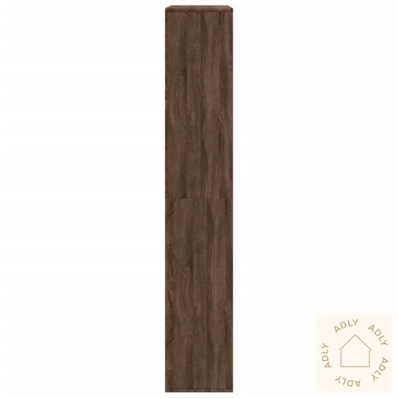 Romdeler Brun Eik 100X33X187,5 Cm Konstruert Tre