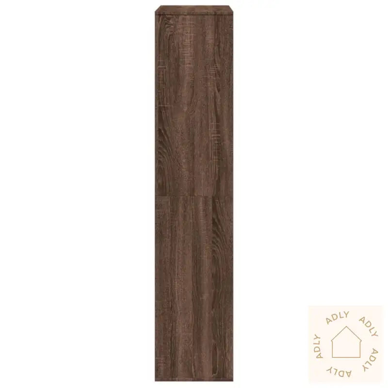 Romdeler Brun Eik 100X33X156,5 Cm Konstruert Tre