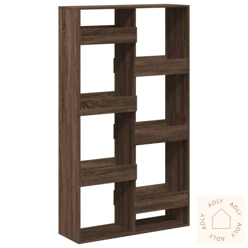 Romdeler Brun Eik 100X33X175 Cm Konstruert Tre