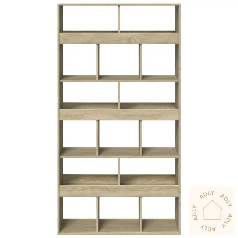 Romdeler Sonoma Eik 100X33X187,5 Cm Konstruert Tre