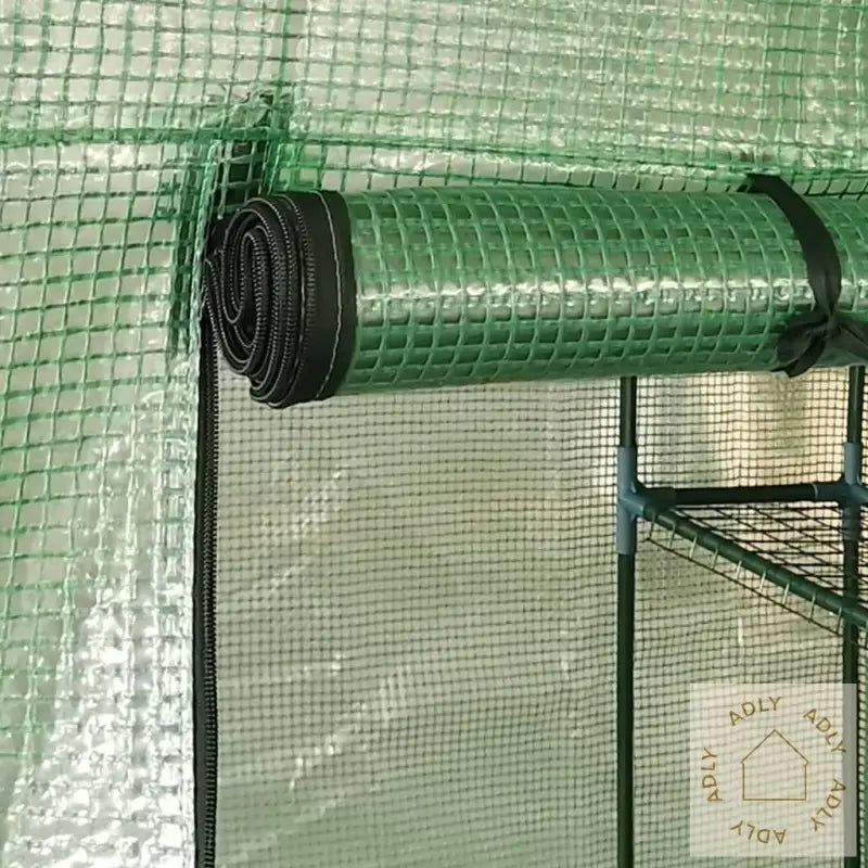 Drivhus Med Hyller Stål 227X223 Cm