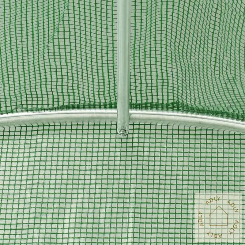 Drivhus Med Stålramme Grønn 40 M² 8X5X2,3 M