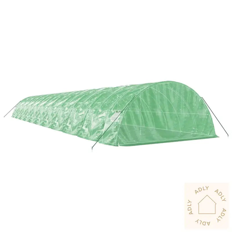 Drivhus Med Stålramme Grønn 110 M² 22X5X2,3 M