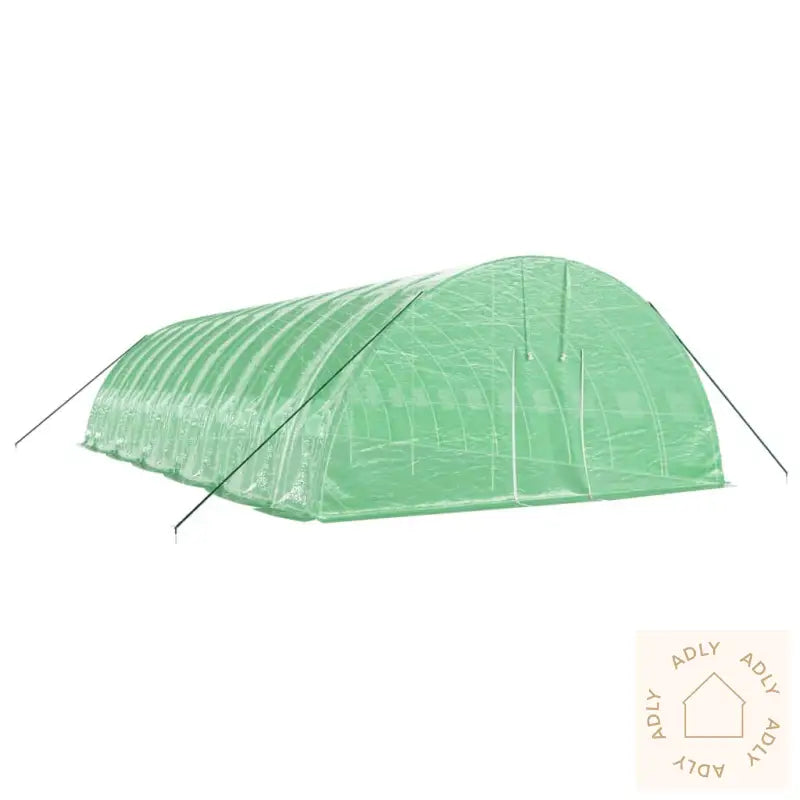 Drivhus Med Stålramme Grønn 72 M² 12X6X2,85 M