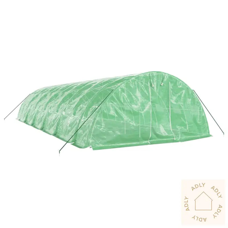 Drivhus Med Stålramme Grønn 60 M² 12X5X2,3 M