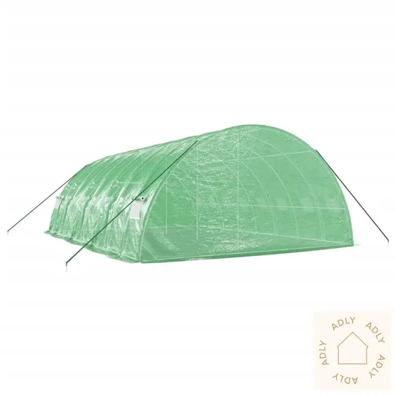 Drivhus Med Stålramme Grønn 48 M² 8X6X2,85 M