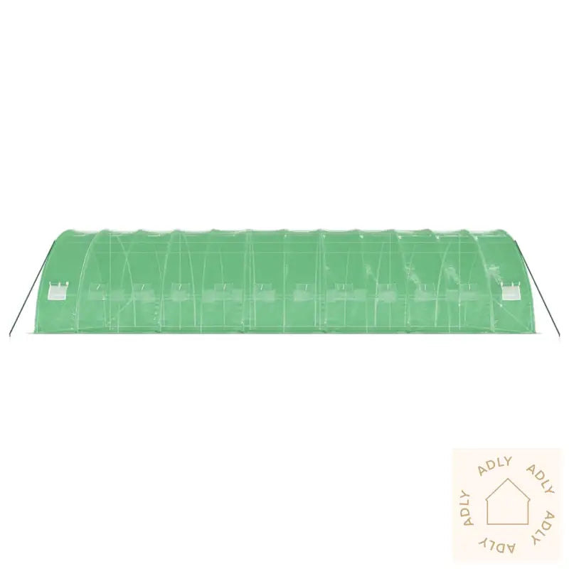 Drivhus Med Stålramme Grønn 72 M² 12X6X2,85 M