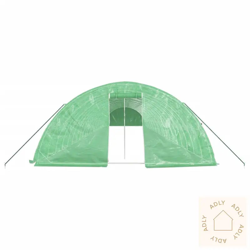 Drivhus Med Stålramme Grønn 120 M² 24X5X2,3 M