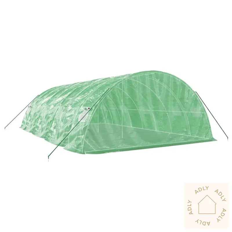 Drivhus Med Stålramme Grønn 40 M² 8X5X2,3 M