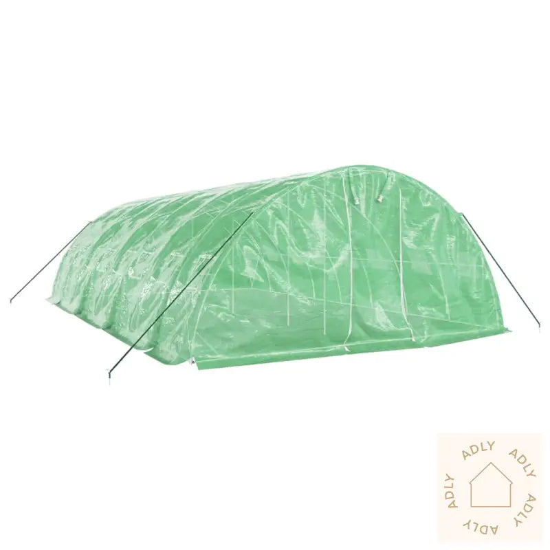 Drivhus Med Stålramme Grønn 40 M² 8X5X2,3 M