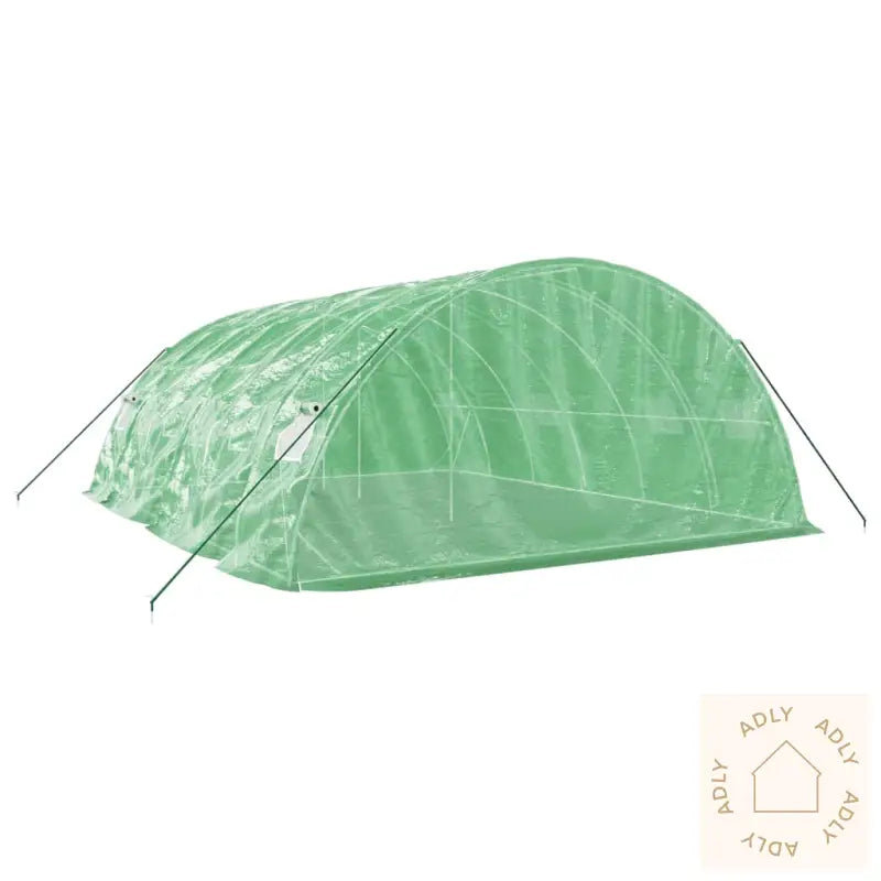 Drivhus Med Stålramme Grønn 30 M² 6X5X2,3 M
