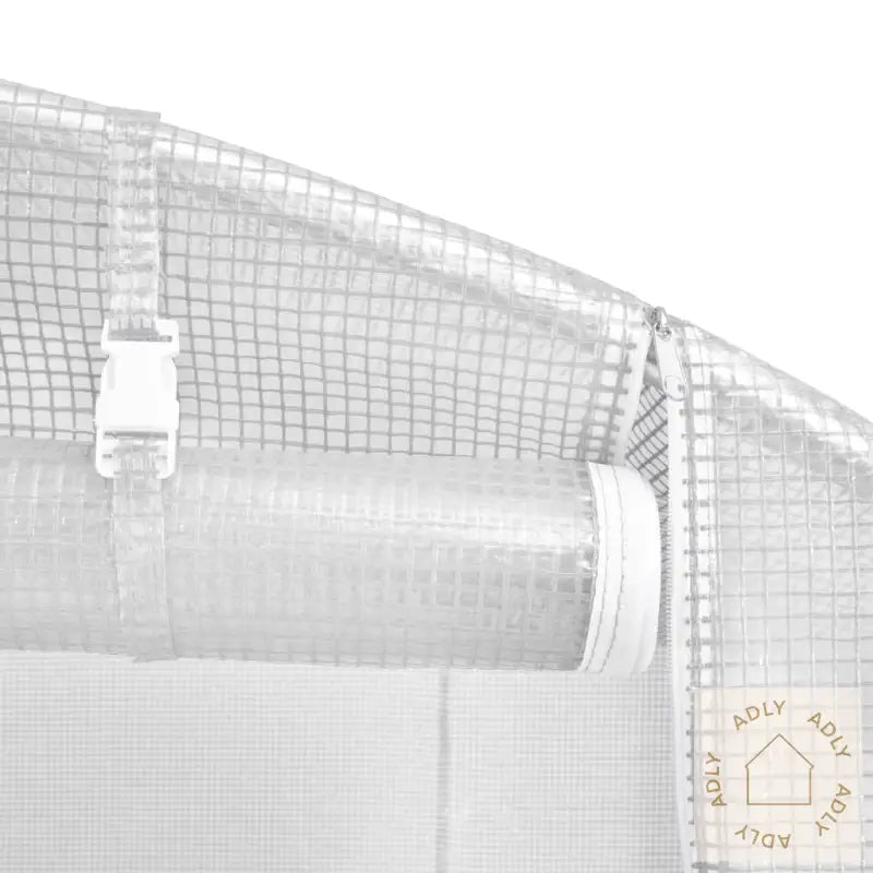 Drivhus Med Stålramme Hvit 60 M² 20X3X2 M