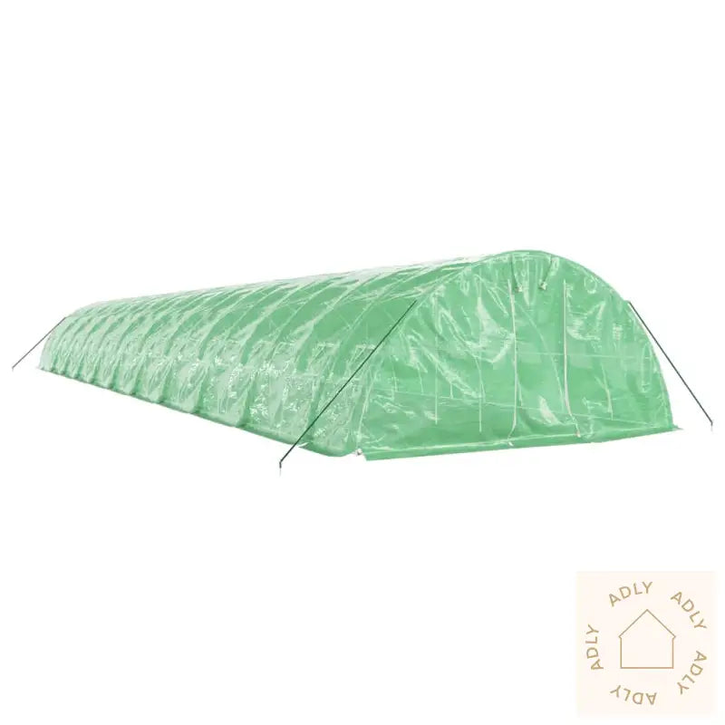 Drivhus Med Stålramme Grønn 110 M² 22X5X2,3 M