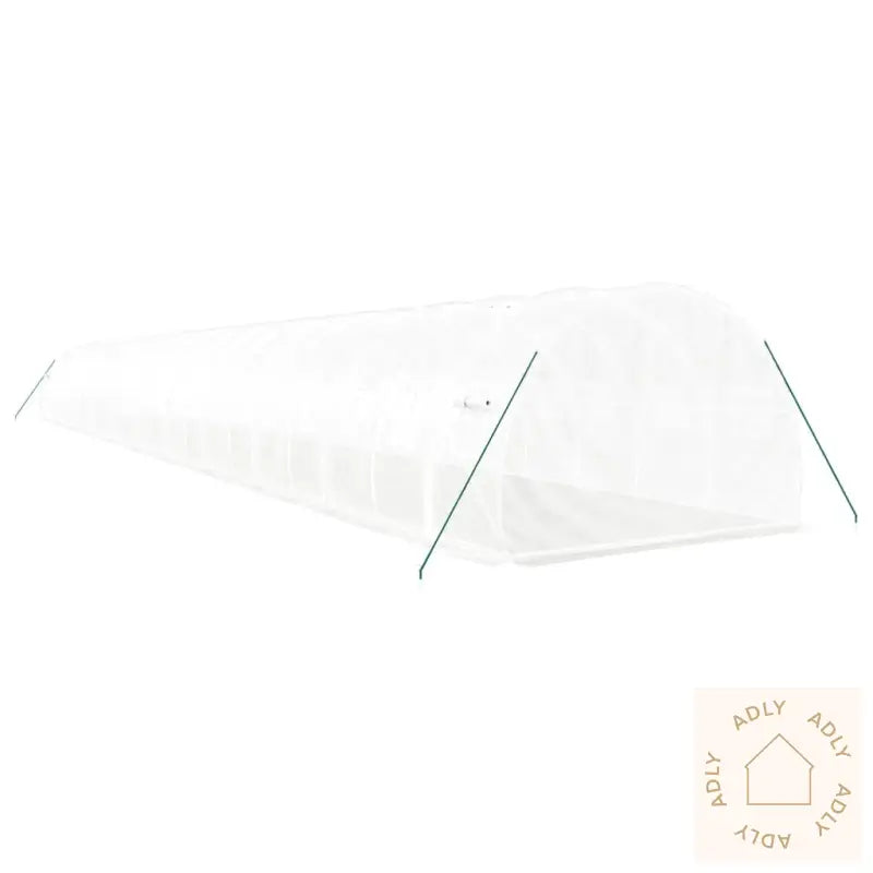 Drivhus Med Stålramme Hvit 66 M² 22X3X2 M