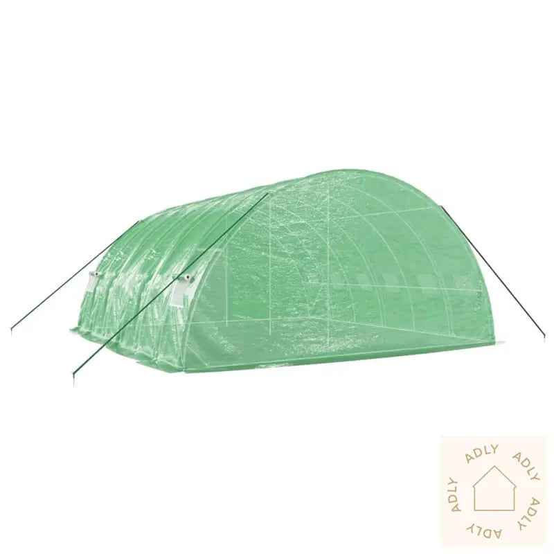 Drivhus Med Stålramme Grønn 36 M² 6X6X2,85 M
