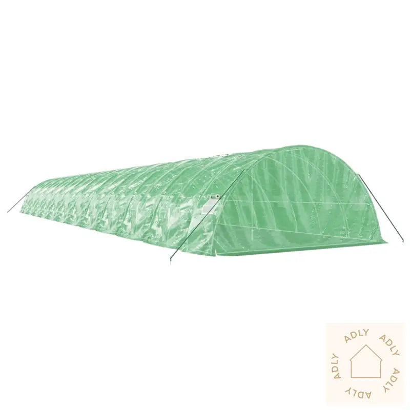 Drivhus Med Stålramme Grønn 120 M² 24X5X2,3 M