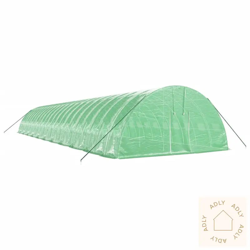 Drivhus Med Stålramme Grønn 132 M² 22X6X2,85 M