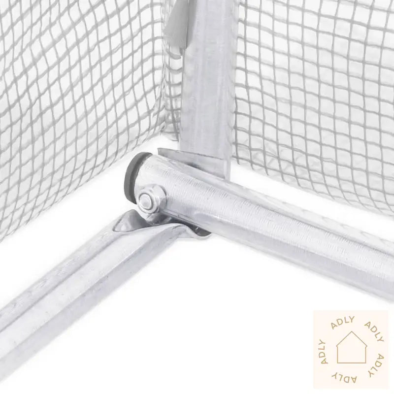 Drivhus Med Stålramme Hvit 60 M² 20X3X2 M