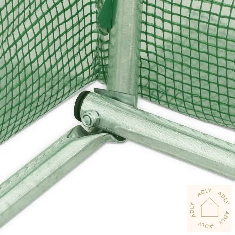 Metal greenhouse frame corner for Romslig drivhus i slitesterk polyetylen plantene dine
