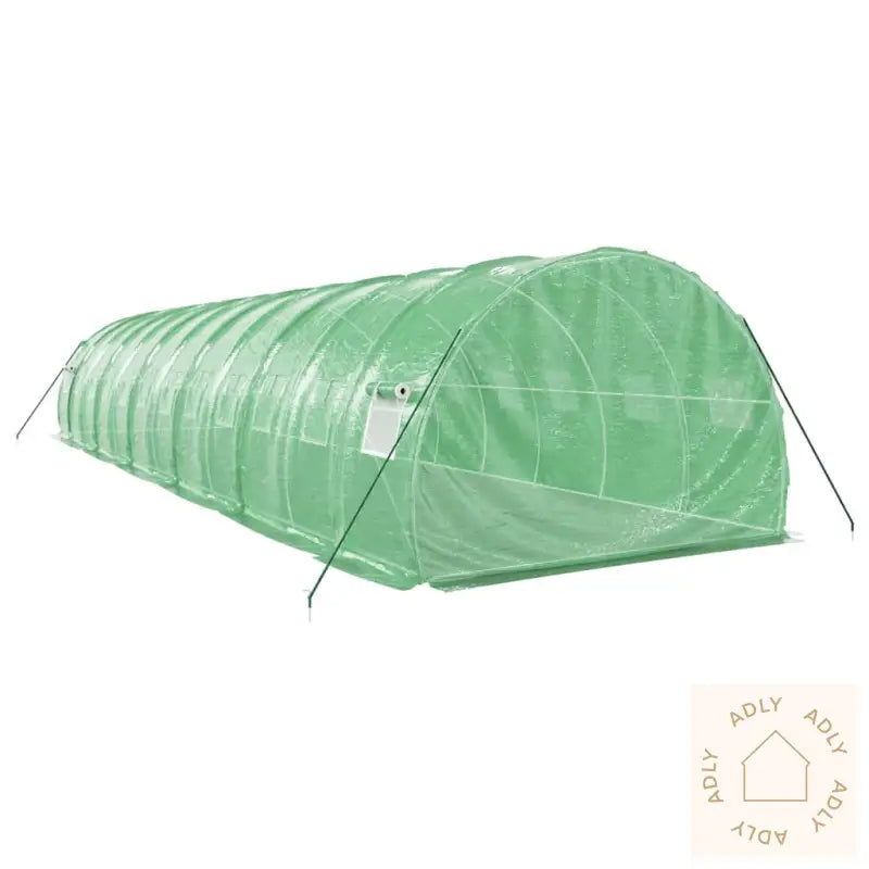 Greenhouse tunnel i slitesterk polyetylen perfekt for plantene dine in Romslig drivhus