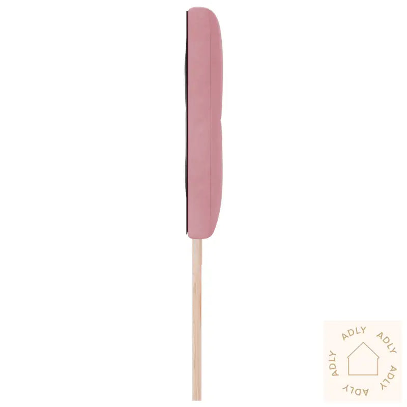 Hodegjerde Med Knapper Tuftet Rosa 180 Cm Fløyel