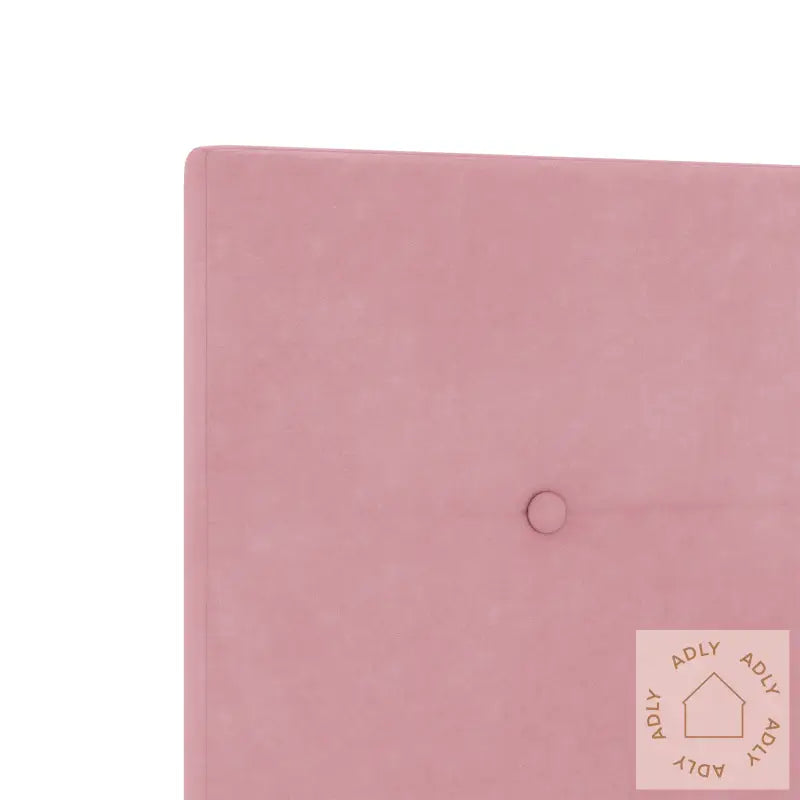 Sengegavl Med Knapper Tuftet Rosa 180 Cm Fløyel