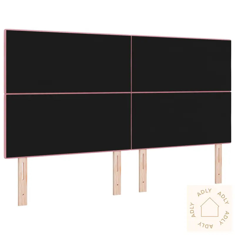 Sengegavl Med Knapper Tuftet Rosa 180 Cm Fløyel