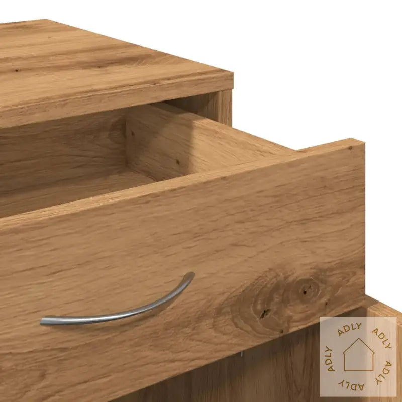 Rulleskap Artisan Eik 45X38X54 Cm Konstruert Tre