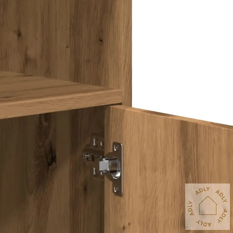 Rulleskap Artisan Eik 55X40X91 Cm Konstruert Tre