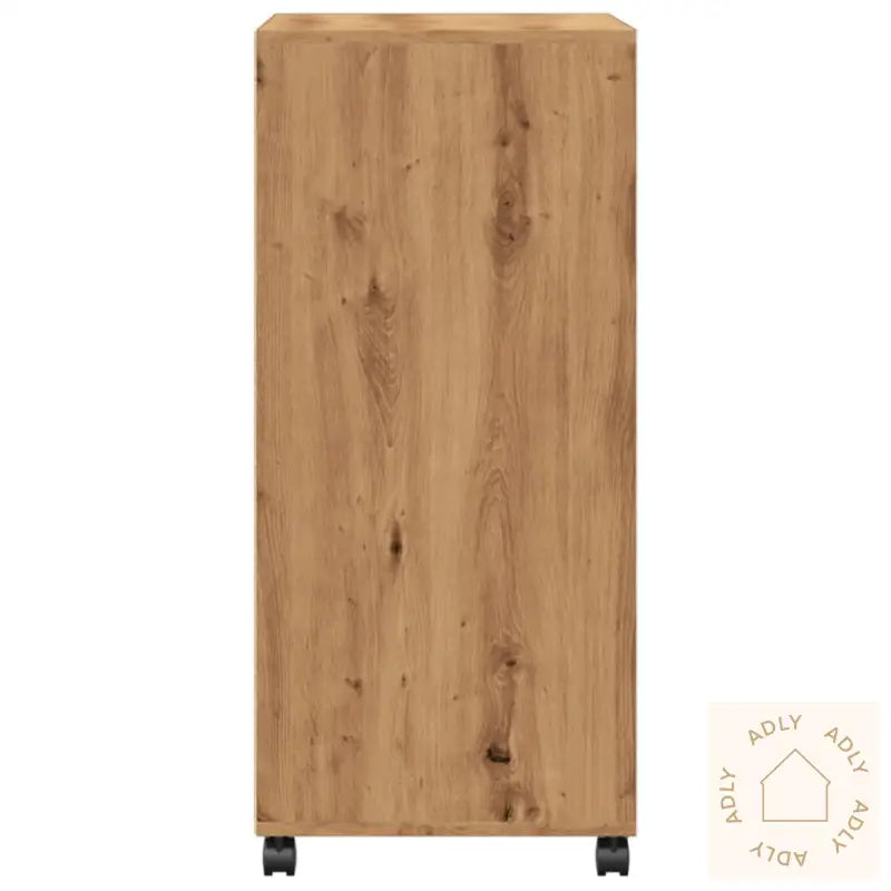 Rulleskap Artisan Eik 55X40X91 Cm Konstruert Tre