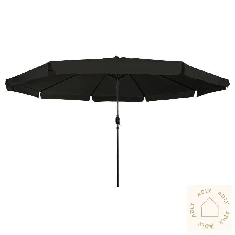 Hageparasol 395X245 Cm Svart