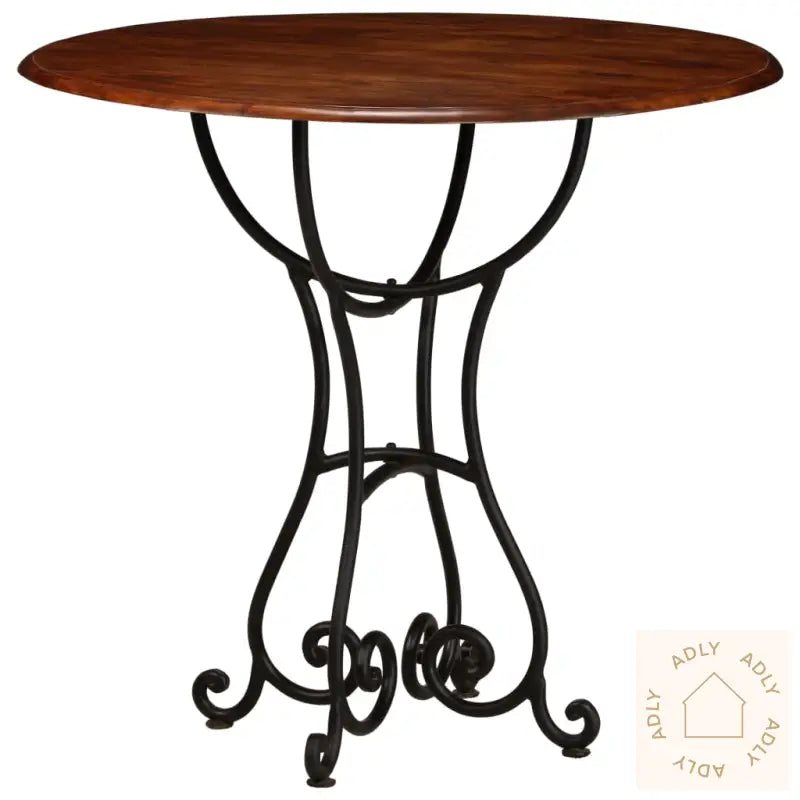 Spisebord Heltre Akasie Med Honningfinish 80X76 Cm
