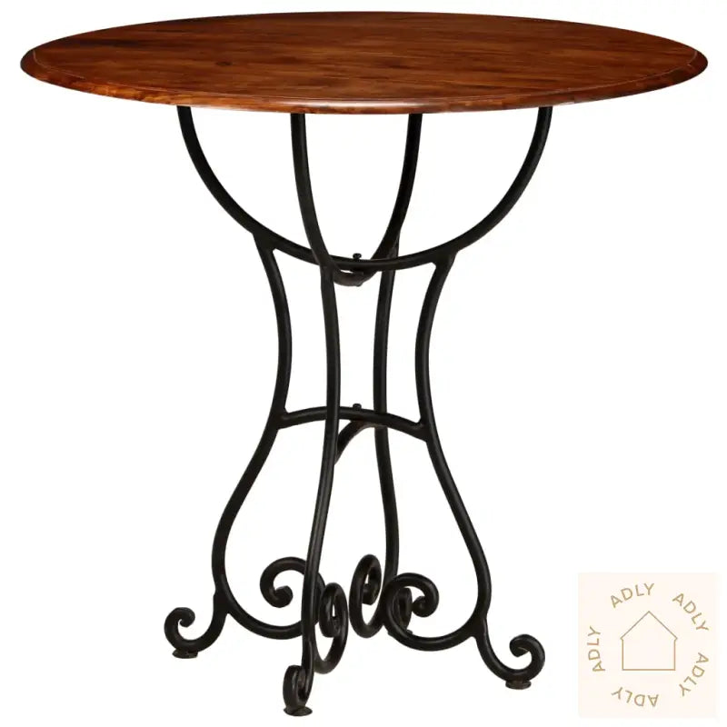 Spisebord Heltre Akasie Med Honningfinish 80X76 Cm