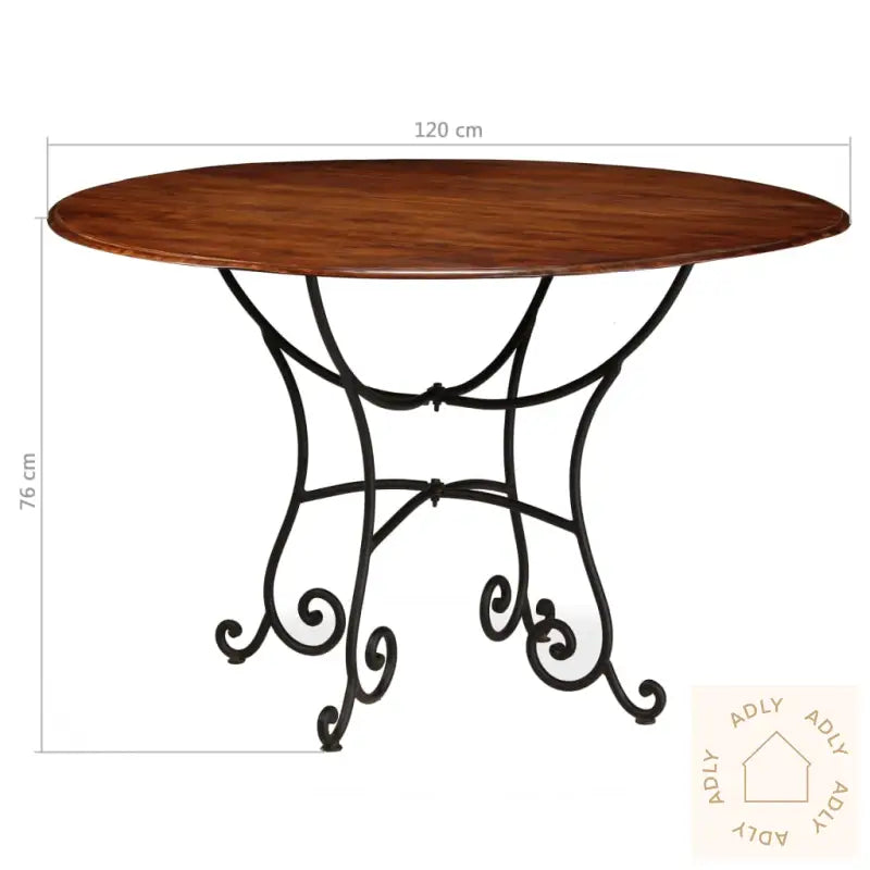 Spisebord Heltre Akasie Med Honningfinish 120X76 Cm