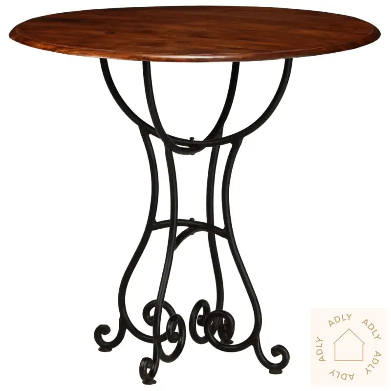 Spisebord Heltre Akasie Med Honningfinish 80X76 Cm