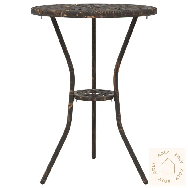 3-Delt Hagebistrosett I Bronse Støpejern