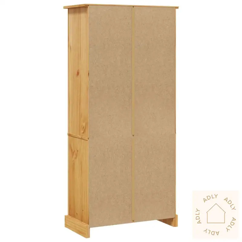 Bokhylle Med 5 Hyller Meksikansk Corona-Stil Furu 80X40X170 Cm