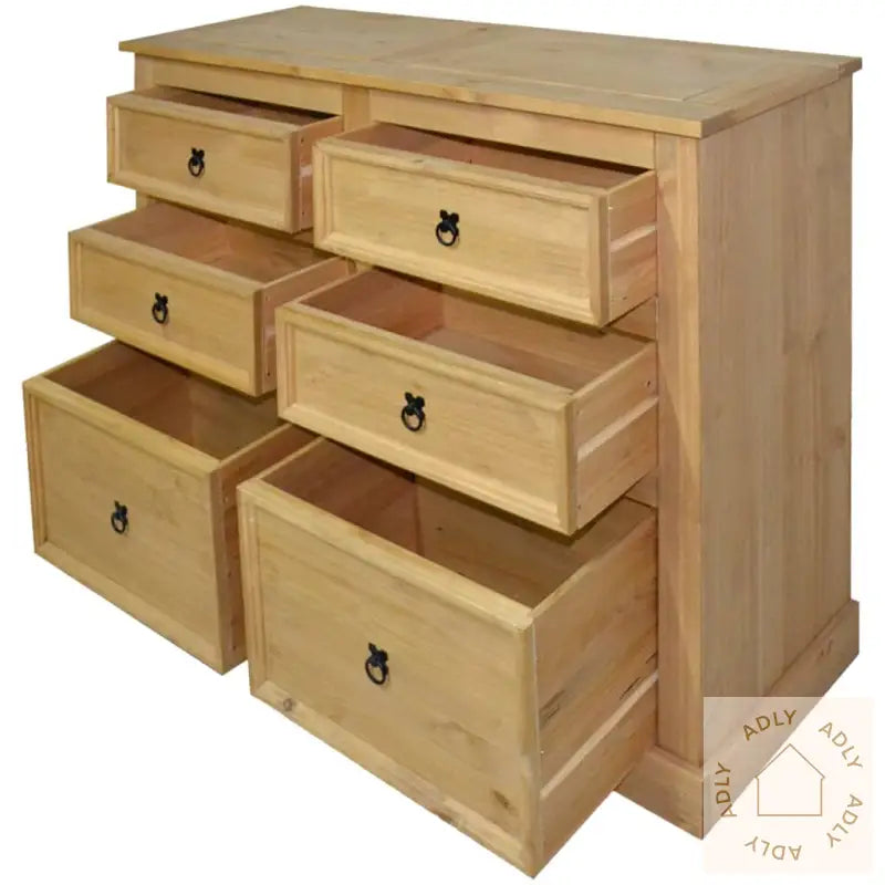 Skjenk Meksikansk Furu Corona-Stil 110X43X81 Cm