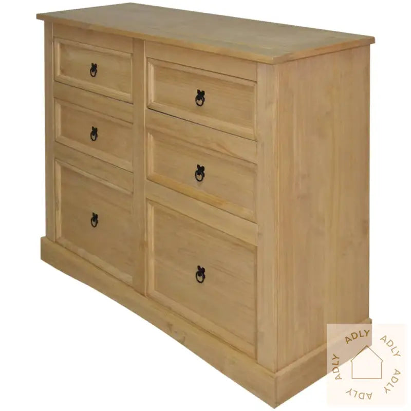Skjenk Meksikansk Furu Corona-Stil 110X43X81 Cm